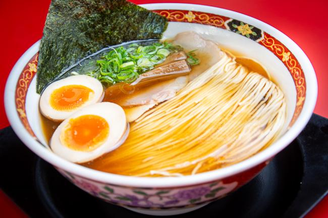 麺や食堂のラーメンの写真