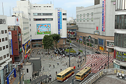 多くの人が集まる街ですの画像