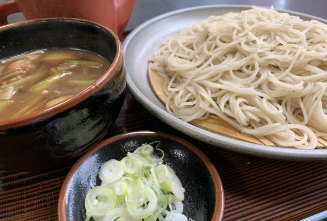 長寿庵の鴨せいろの写真