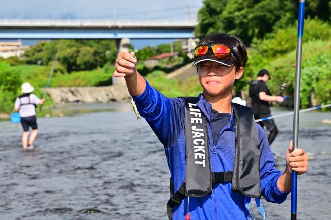 釣る見る食べる鮎満喫ツアーの写真