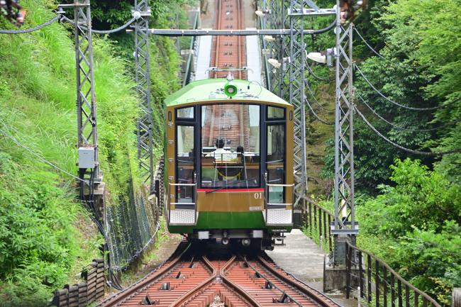大山ケーブルカーの写真