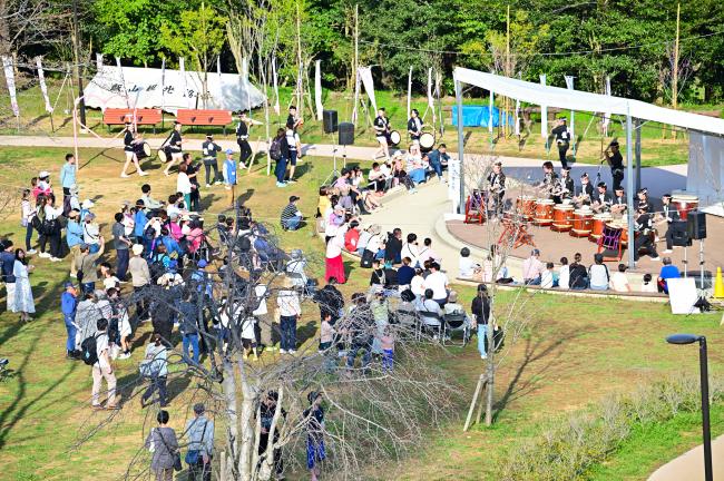 あつぎ飯山桜まつりの写真