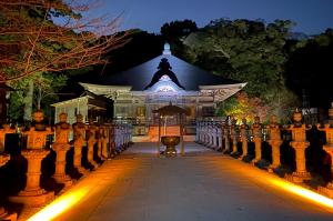 飯山ライトアップ&秋のキャンペーンの写真