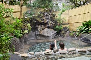 飯山温泉元湯旅館のお風呂の写真