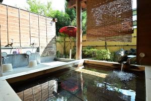 七沢温泉七扇のお風呂の写真