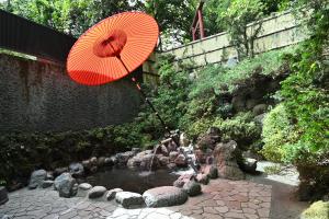 七沢温泉中屋旅館のお風呂の写真