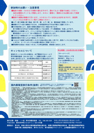 ちらし裏