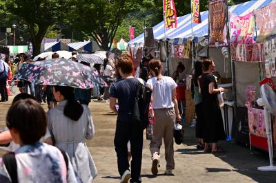 あつぎ鮎まつり市民出店村の写真