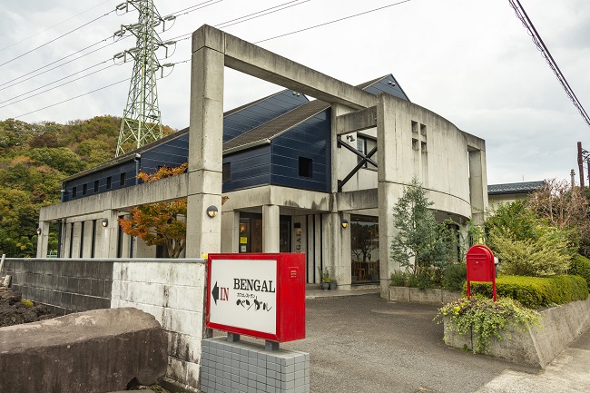 七沢温泉にほど近い、緑豊かな立地のレストランの画像