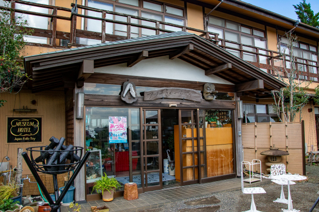 県内唯一の泊まれるミュージアムですの画像