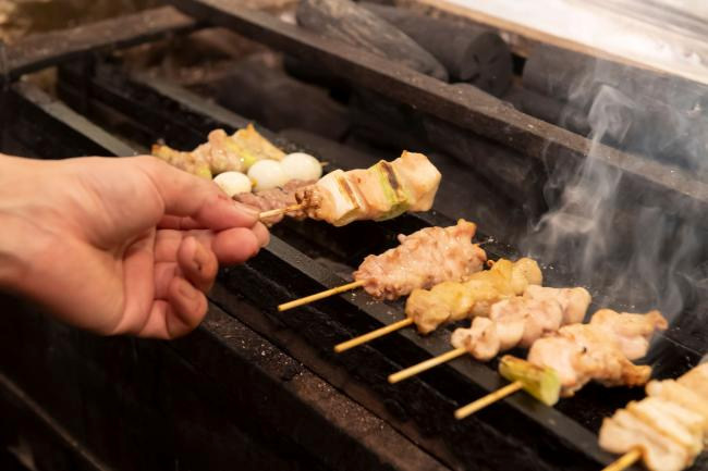 串焼きの写真