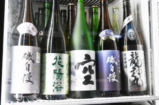 日本酒は全て貯蔵庫で保管の写真