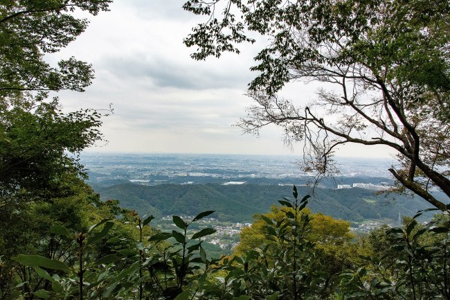 見城山頂からの眺め