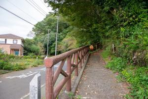 小町神社からの下山道