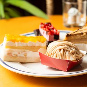 カフェのケーキの写真