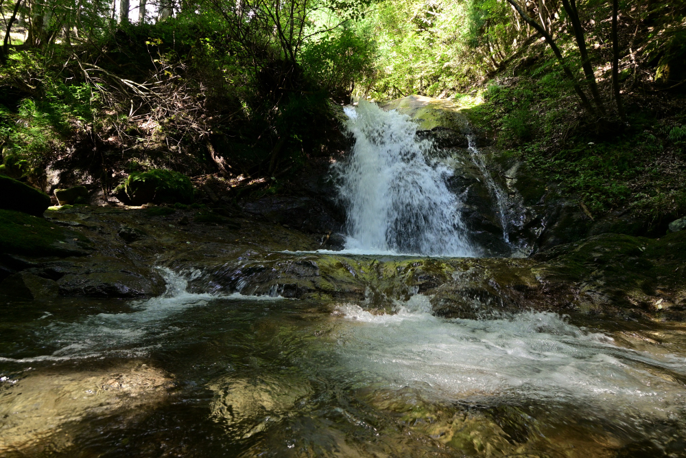 不動の滝の写真