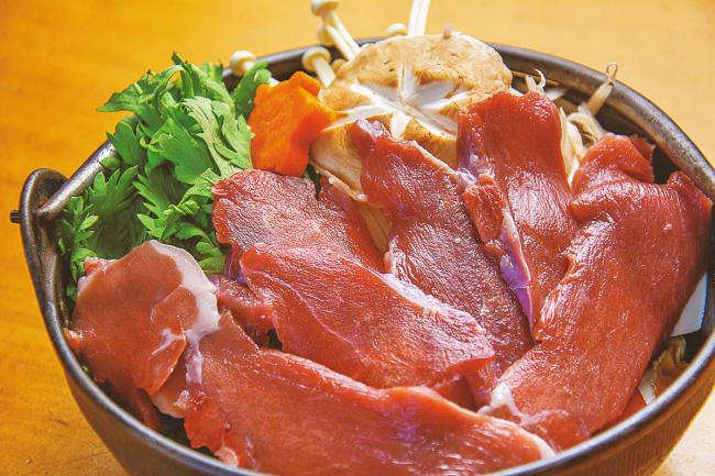 末広のいのしし鍋の写真