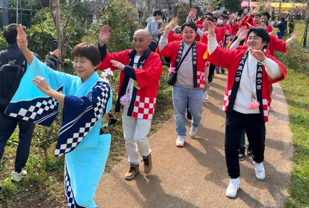 あつぎ飯山桜まつりの写真