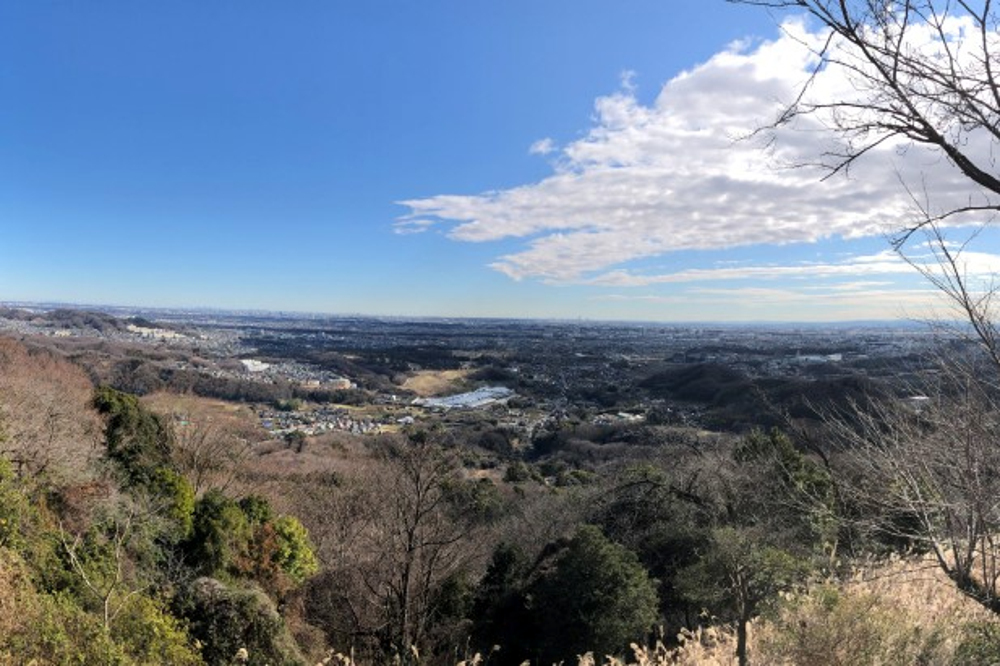 白山展望台からの眺望