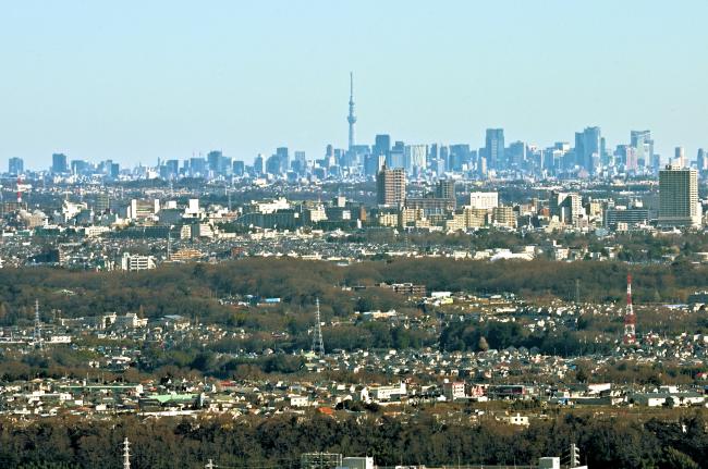 白山展望台からの眺望