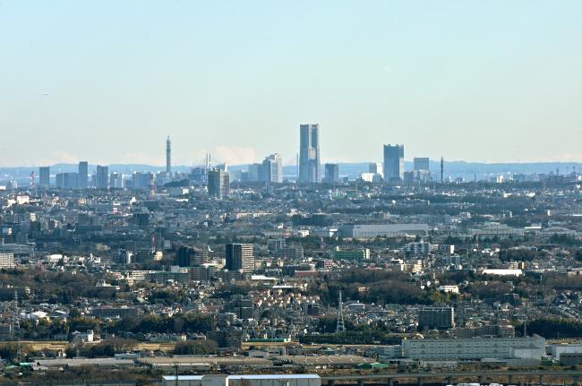 白山展望台からの眺望