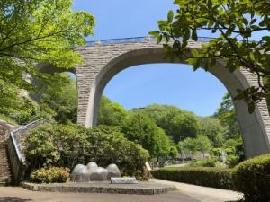 県立七沢森林公園森のかけはしスマホ台からの写真