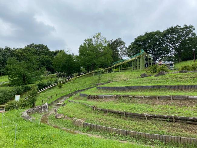 荻野運動公園の滑り台の写真