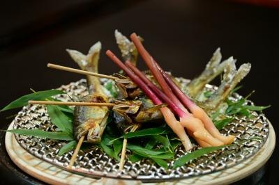 アユ料理の写真