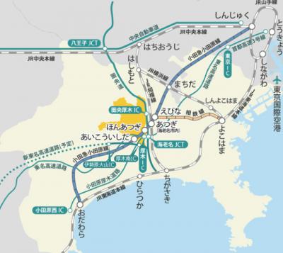 厚木にはどうやって行くの