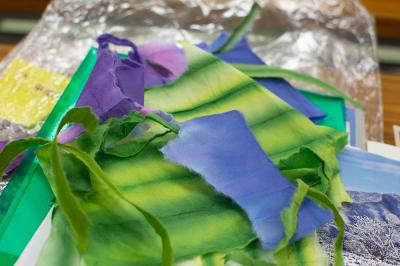 ハクビ和紙ちぎり絵学院の写真