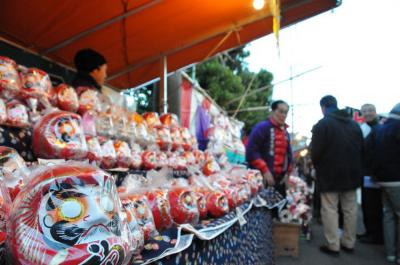 六夜祭・だるま市の写真