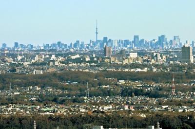 白山展望台からの眺望