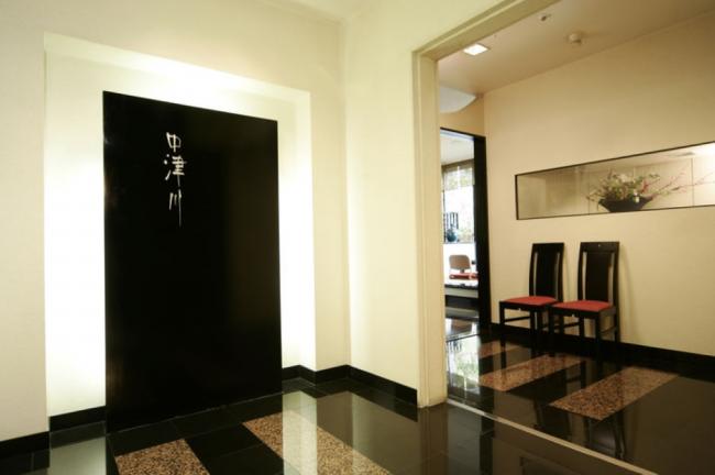 中津川の入口の写真