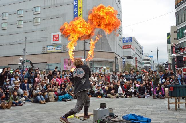 大道芸の写真