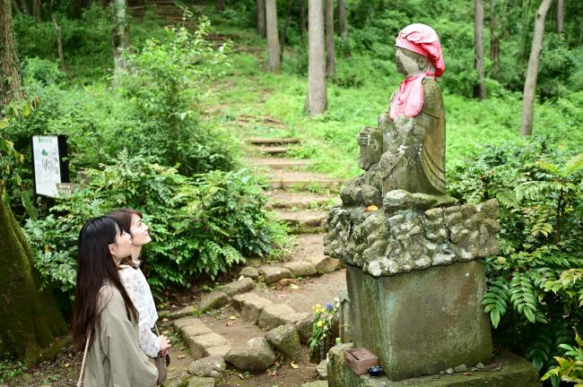 巡礼峠の地蔵尊